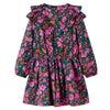Vidaxl -Kinderkleid mit langen Ärmeln 104 hellrosa