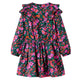 Vidaxl -Kinderkleid mit langen Ärmeln 104 hellrosa