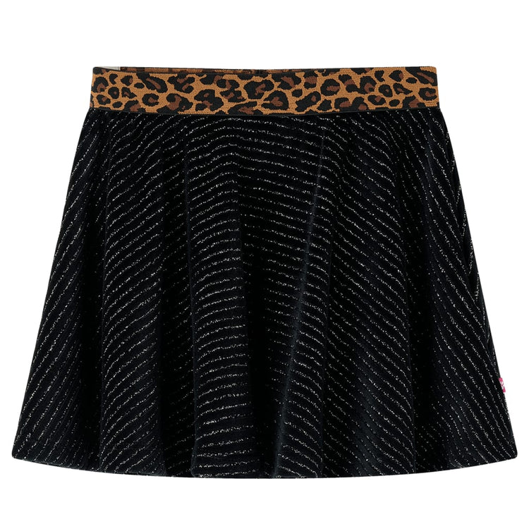 Vidaxl Kinderrock mit Leopard Weste 92 Black