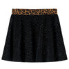 Vidaxl -Kinderrock mit Leopard Waiser Band 104 Black