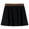 Vidaxl -Kinderrock mit Leopard Waiser Band 104 Black