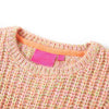 Vidaxl Kinderpullover gestrickt 104 weiches Rosa