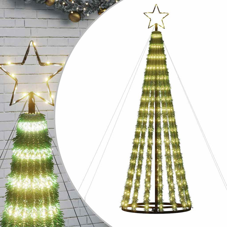 Vidaxl Light Cone 275 warm -weiße LEDs 180 cm