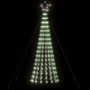 VIDAXL LED Weihnachtsbaum 275 LEDs kalt weiß 180 cm