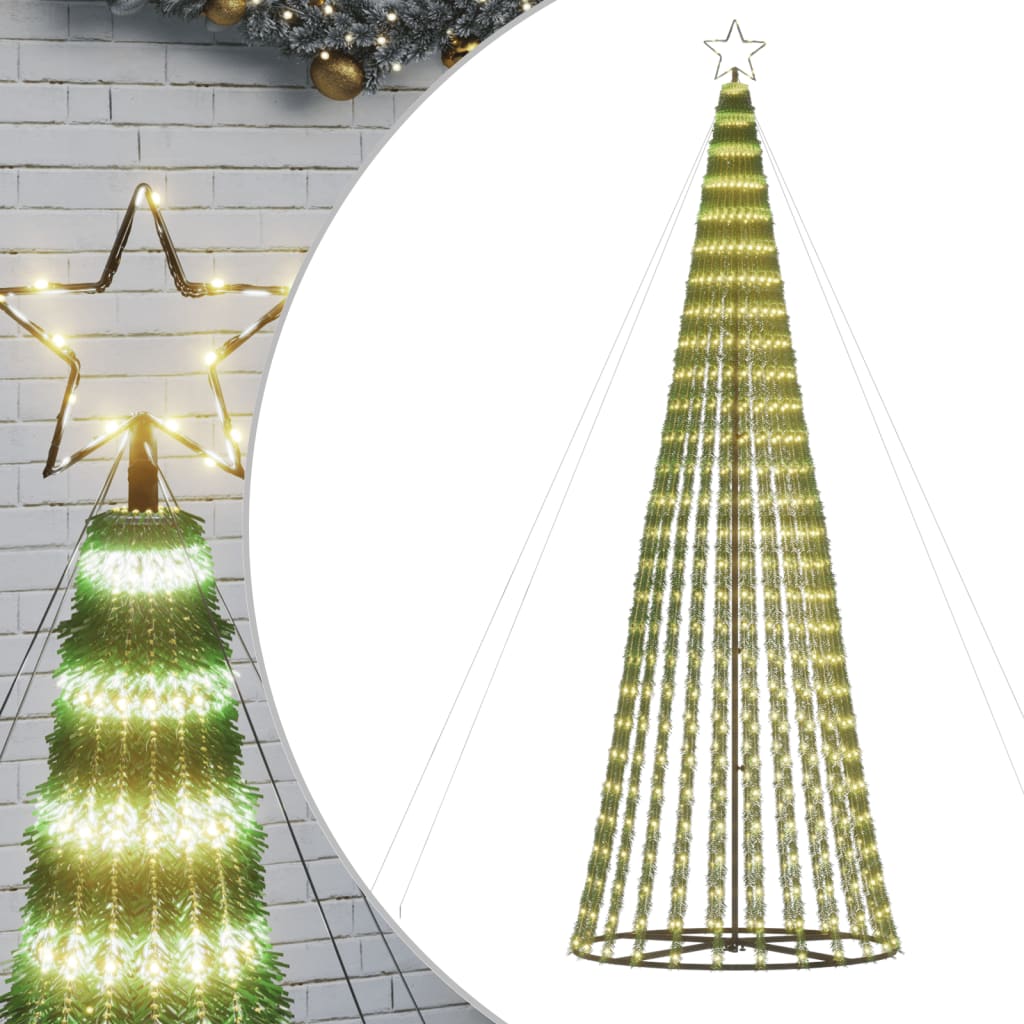 Vidaxl LED Weihnachtsbaum 688 LEDs warm weiß 300 cm