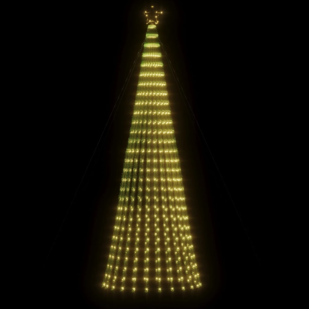 Vidaxl LED Weihnachtsbaum 688 LEDs warm weiß 300 cm