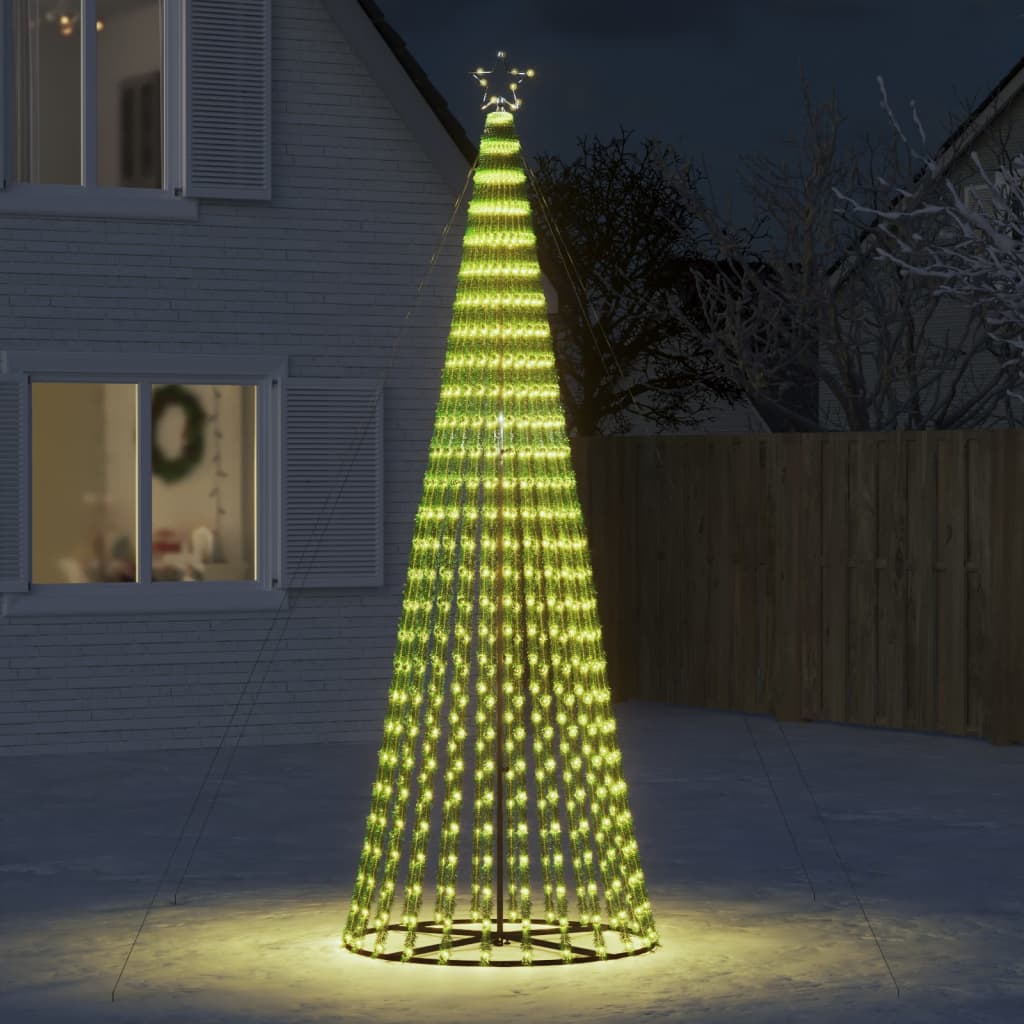 Vidaxl LED Weihnachtsbaum 688 LEDs warm weiß 300 cm