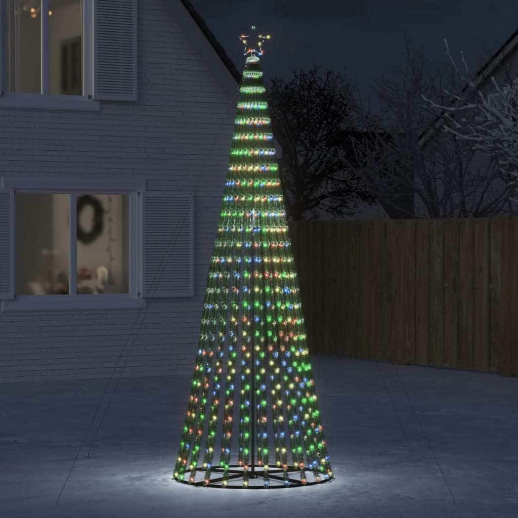 Vidaxl Light Cone 688 Multi -Colored LEDs 300 cm