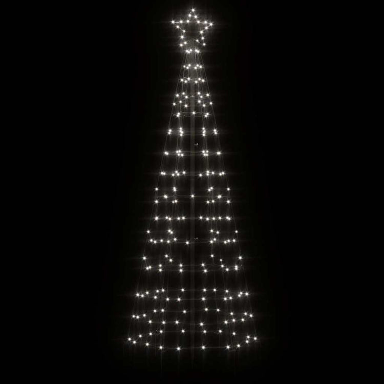 VIDAXL LICHT KEINE mit gemahlenen Stiften 220 kalte weiße LEDs 180 cm