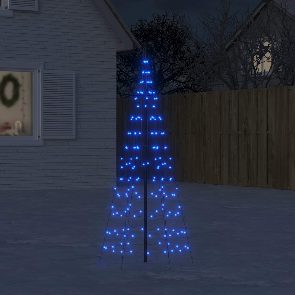 Vidaxl Light Cone auf Fahnenmast 200 Blue LEDs 180 cm
