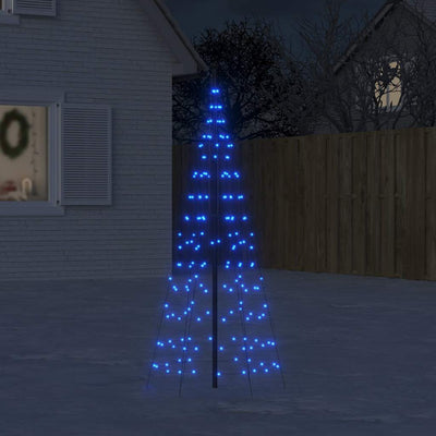 Vidaxl Light Cone auf Fahnenmast 200 Blue LEDs 180 cm