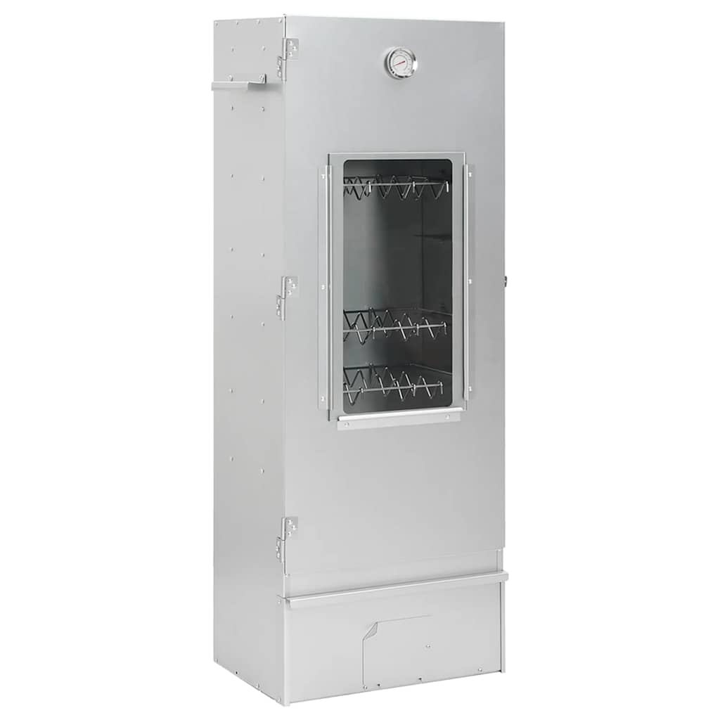 Vidaxl BBQ Smoker mit Kaltrauchgenerator aus verzinktem Stahl