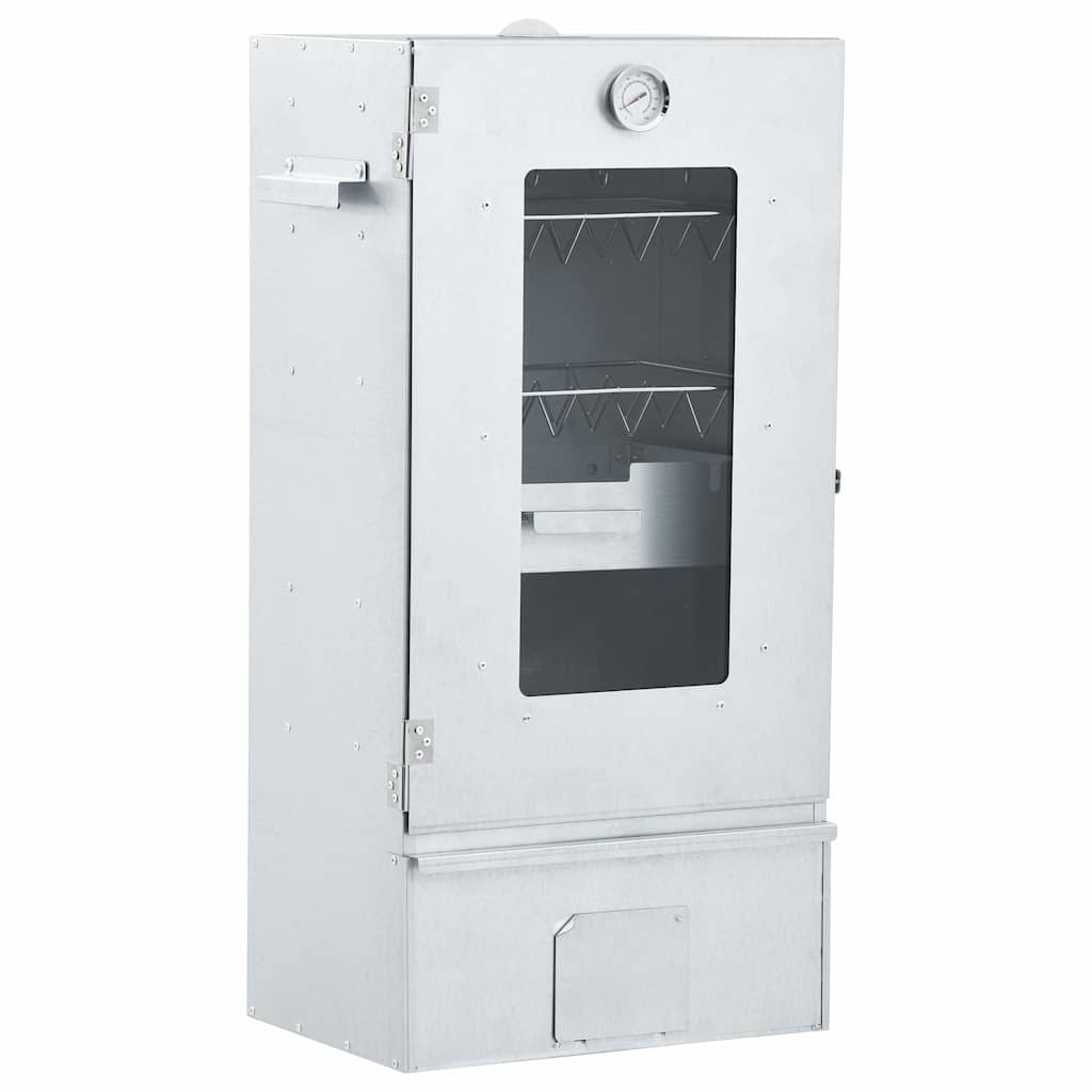 Vidaxl BBQ Smoker mit Kaltrauchgenerator aus verzinktem Stahl