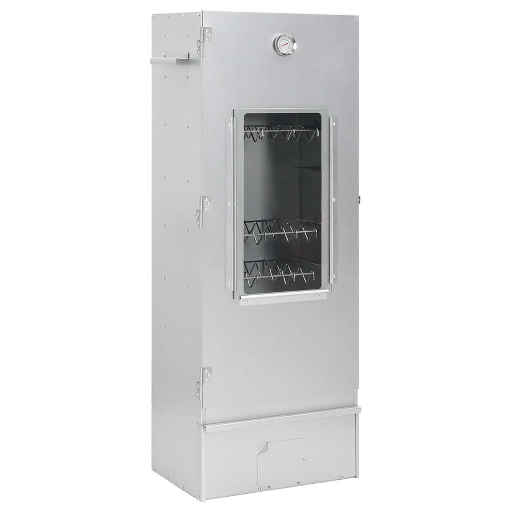 Vidaxl BBQ Smoker mit Kaltrauchgenerator aus verzinktem Stahl