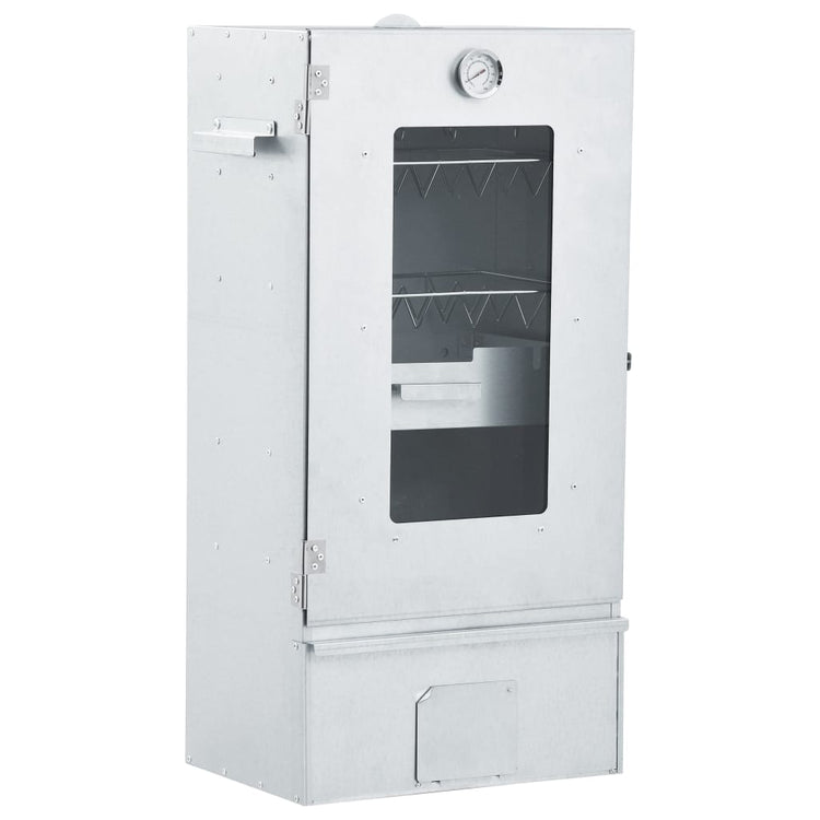 Vidaxl BBQ Smoker mit Kaltrauchgenerator aus verzinktem Stahl