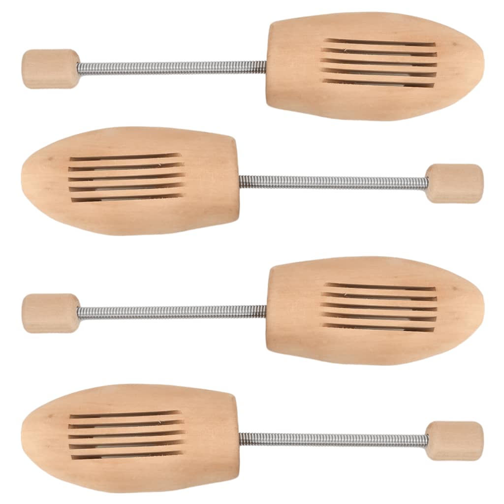 Vidaxl-Schuhspanner 2 Paare der Größe 35-38 Solid Lotushout