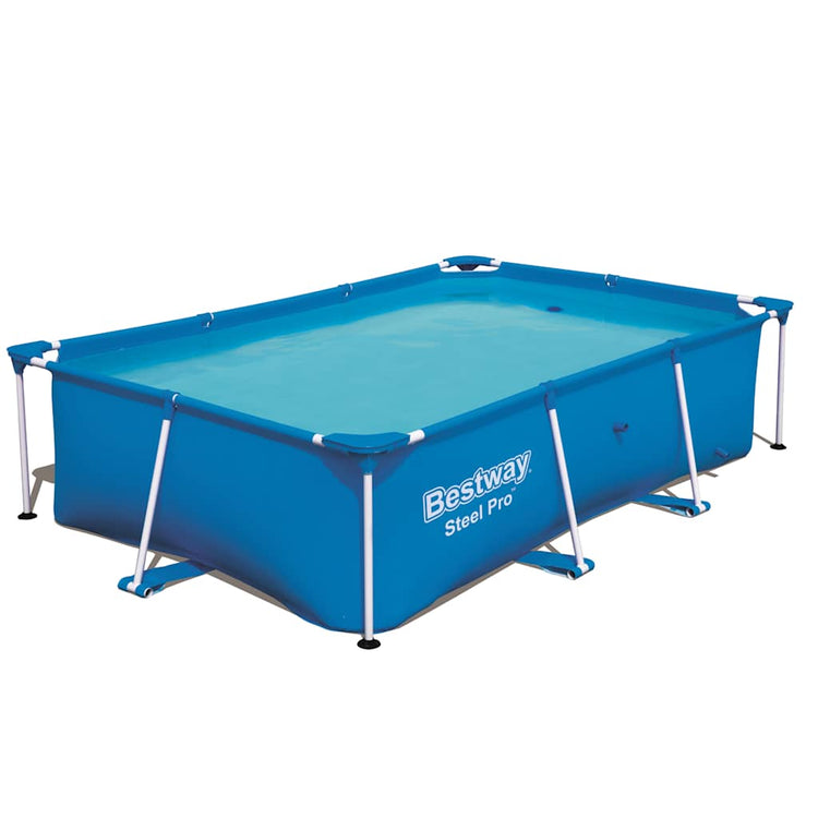 BESTWAY STAHL SWIPING POOL mit Stahlrahmen 259 x 170 x 61 cm 56403