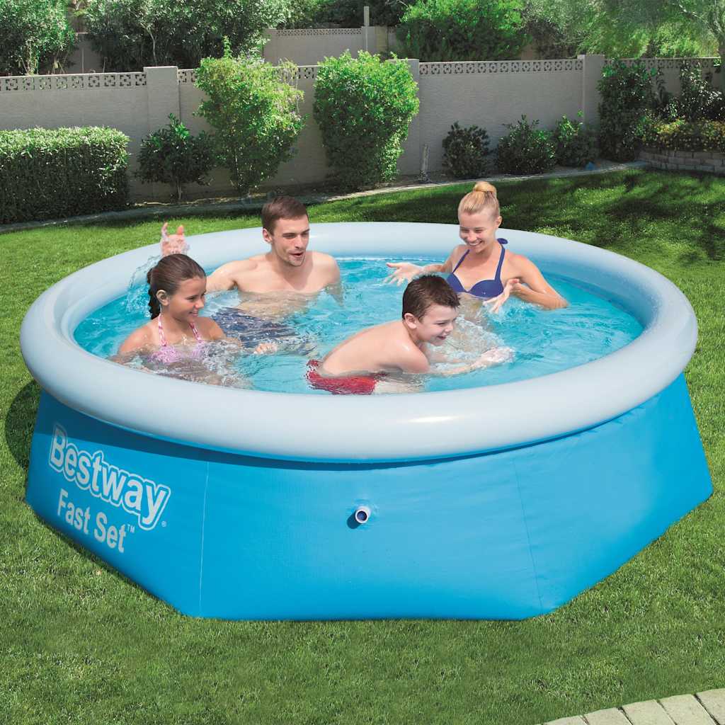 Bestway Fast Set Swimmingpool aufblasbar um 244x66 cm