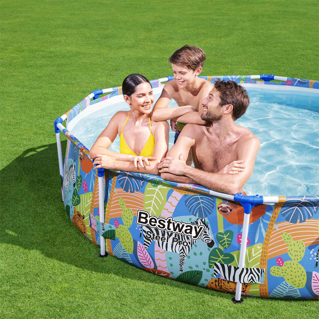 BESTWAY STAEL RCARZWEMBAD 305X66 CM