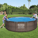 BESTWAY FLOWSCLEAR Solar Swimming Pool Cover 356 cm - afbeelding 3