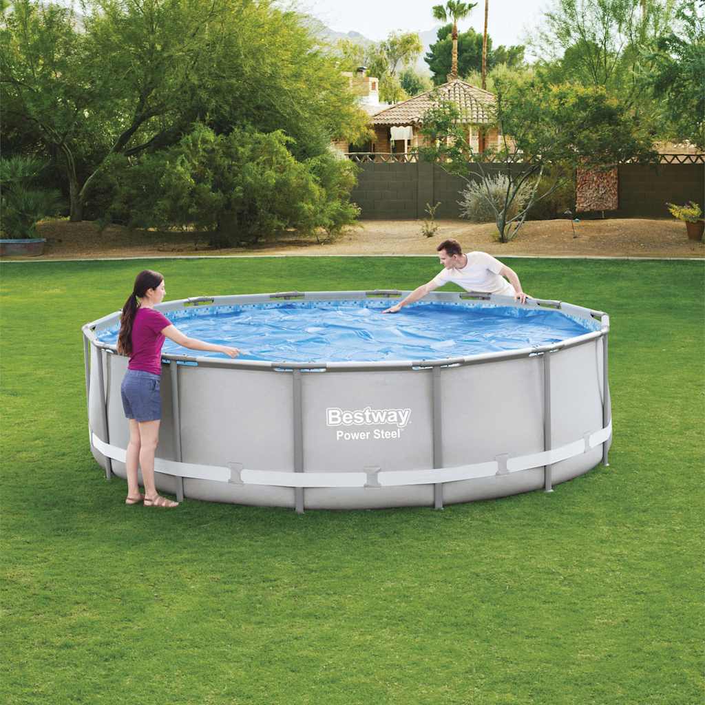 BESTWAY FLOWCLEAR Solar Swimming Pool Cover 427 cm