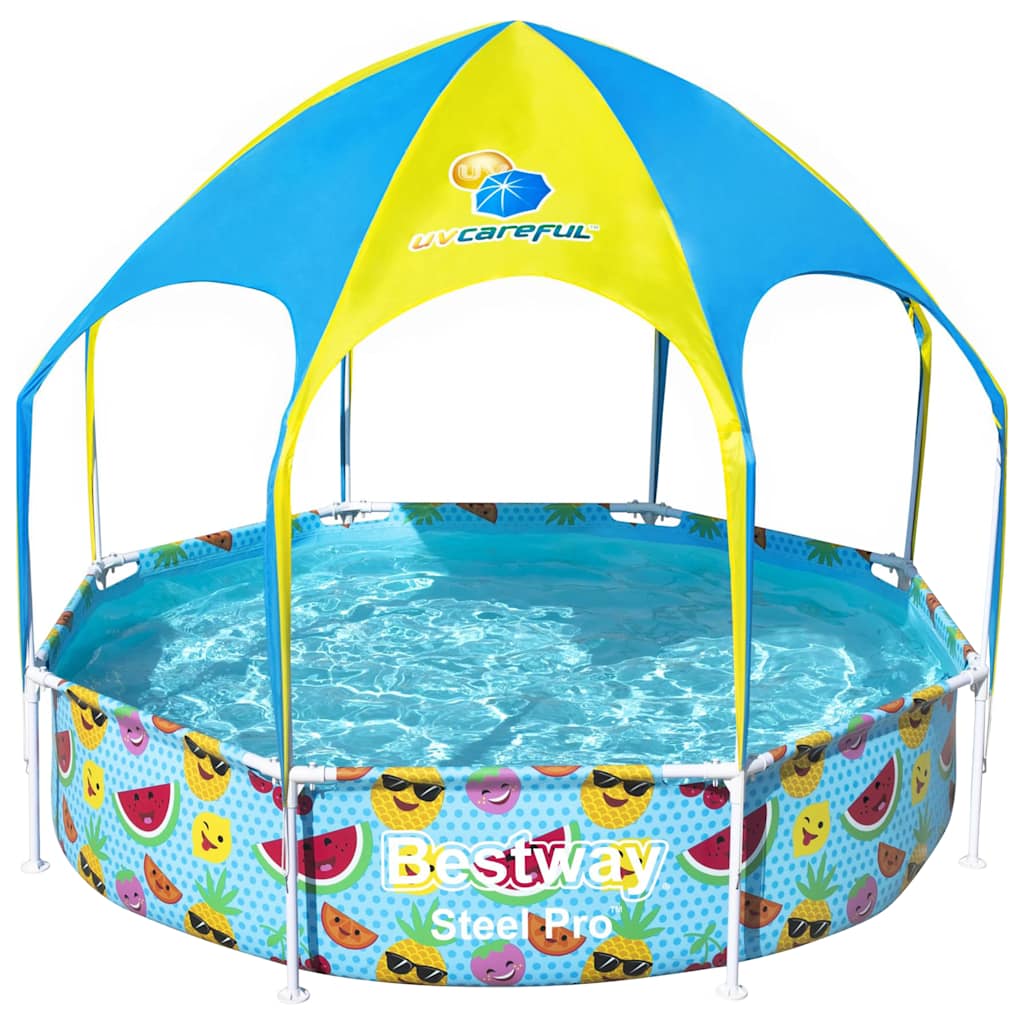 BESTWAY STAEL CHILLS SWIMMING POOL UV OBEN OBER MOORE 244x51 cm