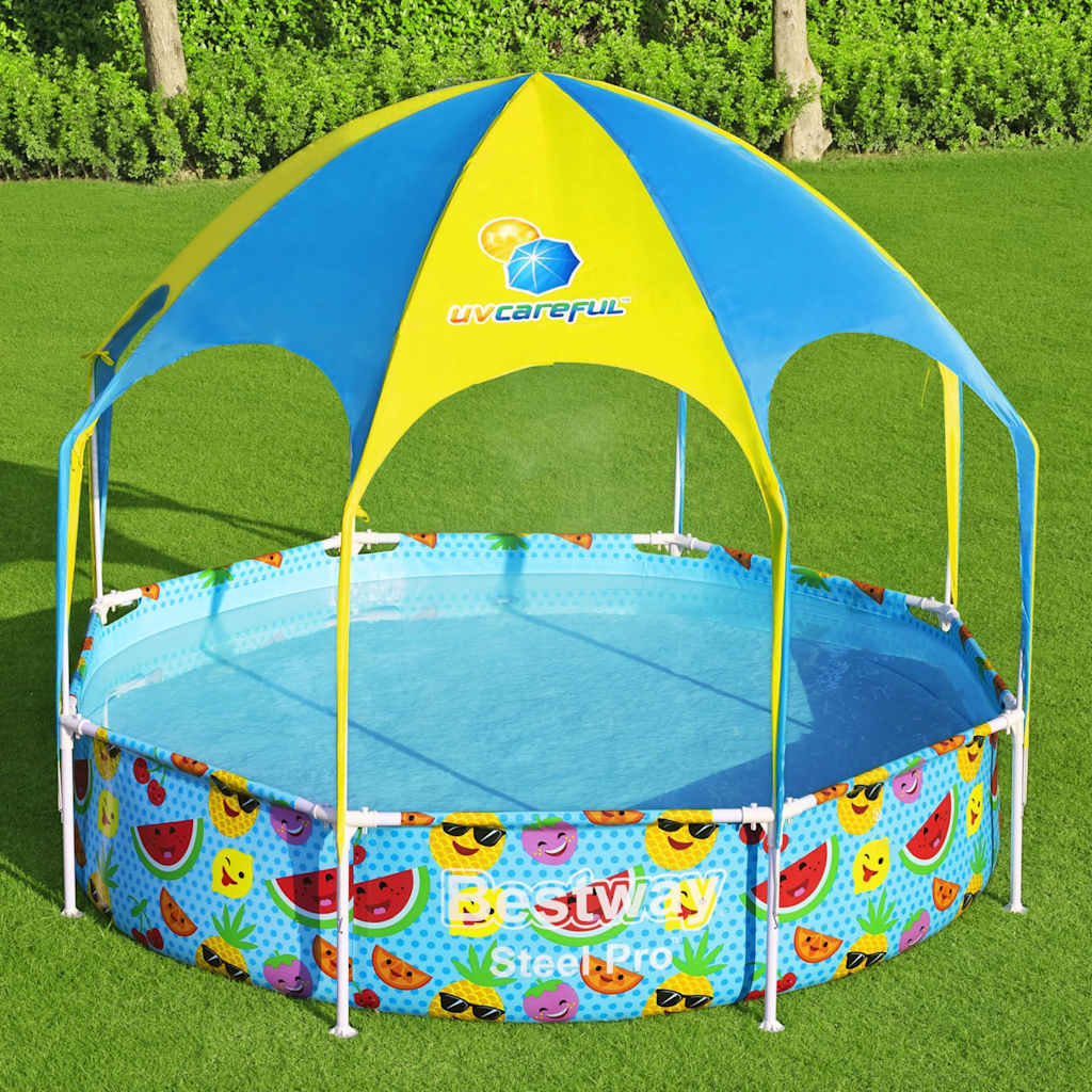 BESTWAY STAEL CHILLS SWIMMING POOL UV OBEN OBER MOORE 244x51 cm