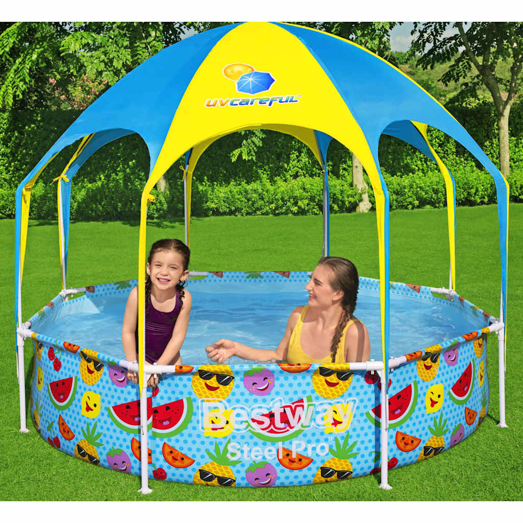 BESTWAY STAEL CHILLS SWIMMING POOL UV OBEN OBER MOORE 244x51 cm