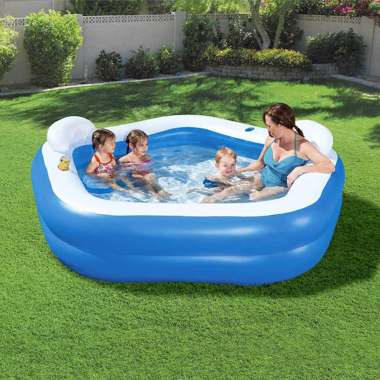 Bestway Schwimmbad Familie Fun Lounge 213x206x69 cm
