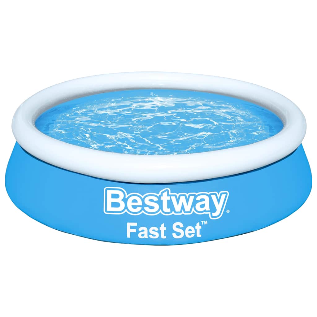 Bestway Fast Set Swimmingpool aufblasbar um 183 x 51 cm blau