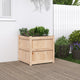 VIDAXL -Planungsbox 60x60x60 cm Festkiefer