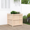 VIDAXL -Planungsbox 70x70x70 cm Festkiefer