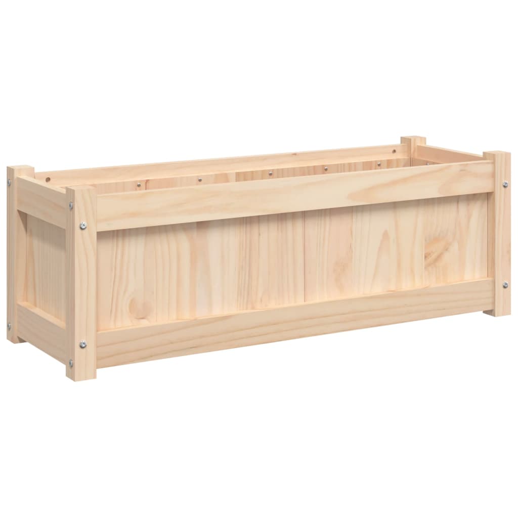VIDAXL -Planungsbox 90x31x31 cm Festkiefer