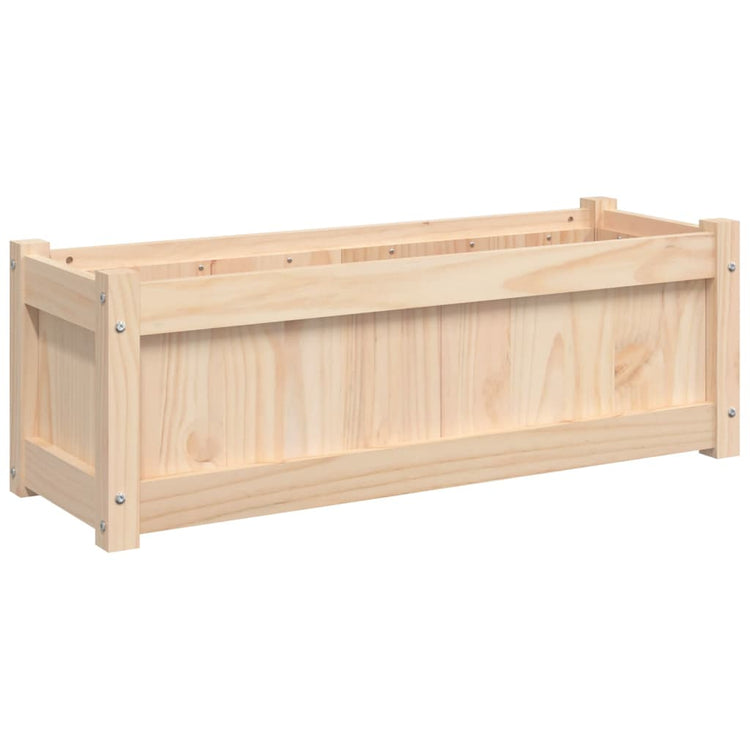 VIDAXL -Planungsbox 90x31x31 cm Festkiefer