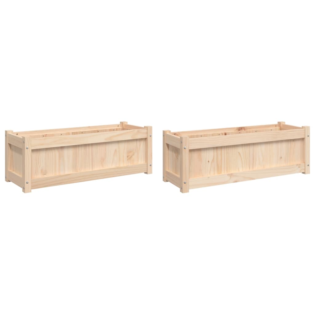 VIDAXL -Pflanzer 2 pc cm Festkiefer