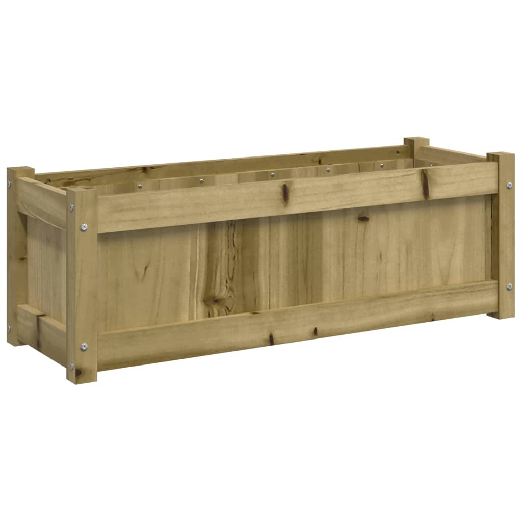 VIDAXL -Planungsbox 90x31x31 cm imprägnierte Kiefer