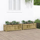 Vidaxl -Pflanzer 2 PC CM imprägniertes Holz