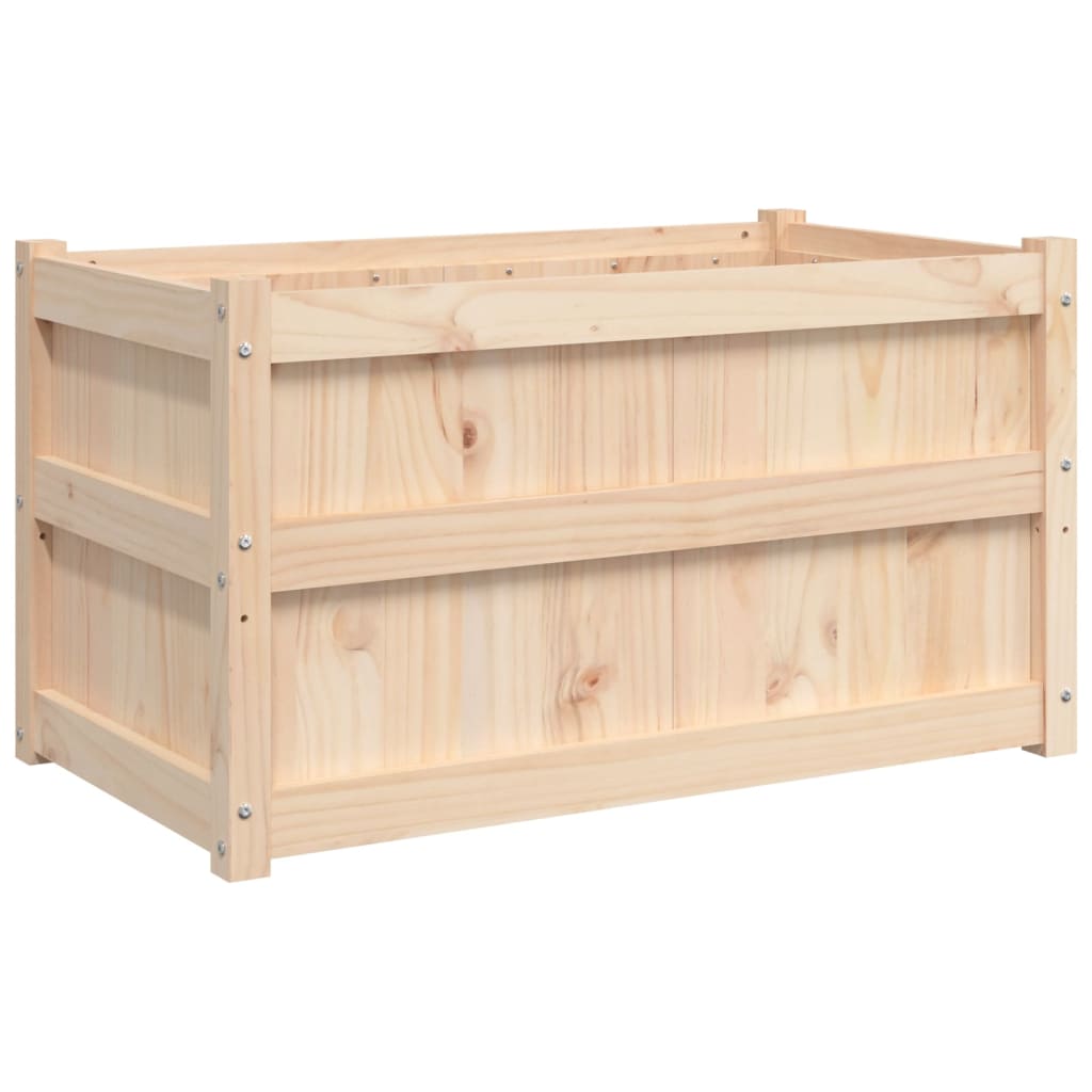 VIDAXL -Planungsbox 90x50x50 cm Festkiefer