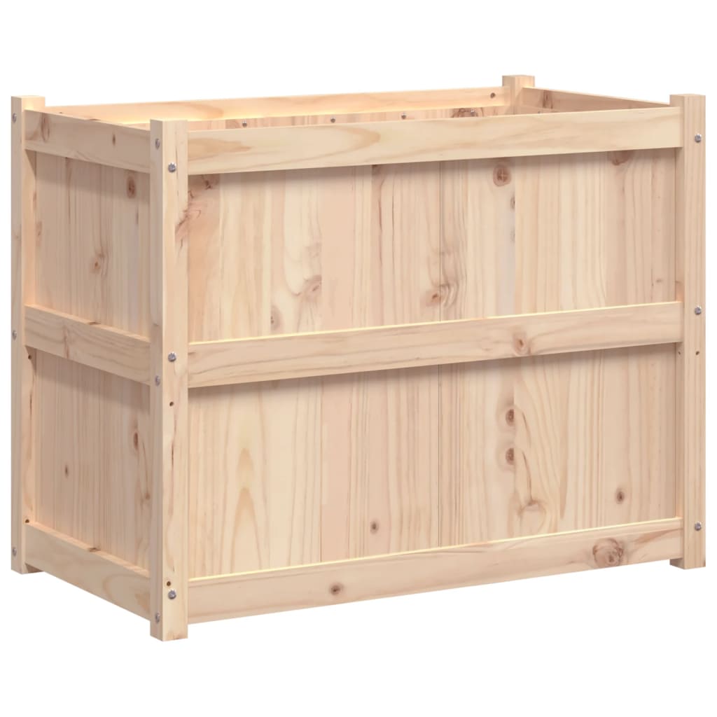 VIDAXL -Planungsbox 90x50x70 cm Festkiefer