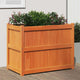 VIDAXL -Planungsbox 90x50x70 cm Festkiefer Wäsche Braun