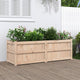 VIDAXL -Planungsbox 150x50x50 cm Festkiefer