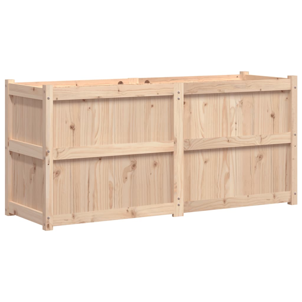 VIDAXL -Planungsbox 150x50x70 cm Festkiefer