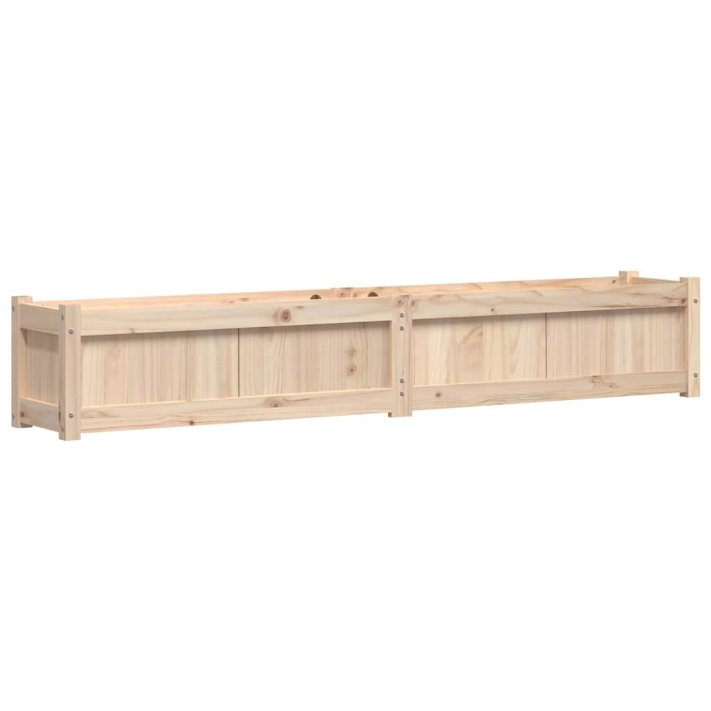 VIDAXL -Planungsbox 180x31x31 cm Festkiefer