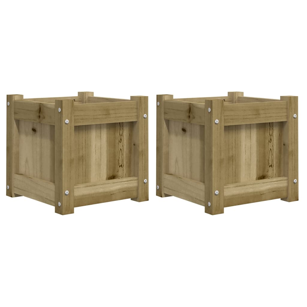 Vidaxl -Pflanzer 2 PC CM imprägniertes Holz