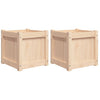 VIDAXL -Pflanzer 2 pc cm Festkiefer