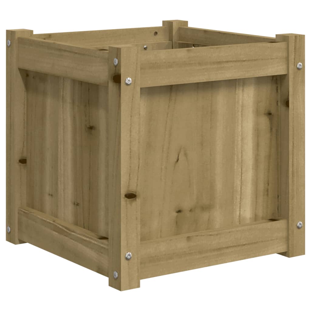 VIDAXL -Planungsbox 40x40x40 cm imprägnierte Kiefer