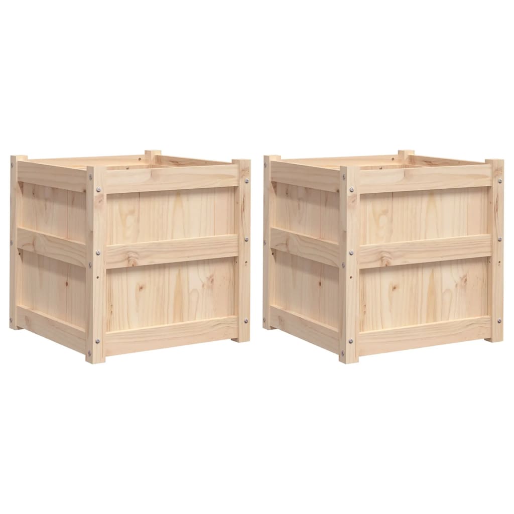 VIDAXL -Pflanzer 2 pc cm Festkiefer