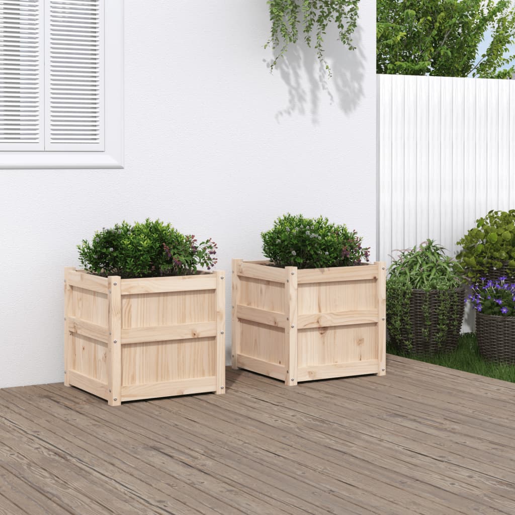 VIDAXL -Pflanzer 2 pc cm Festkiefer