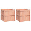 Vidaxl -Pflanzer 2 PCs Solid Douglashout