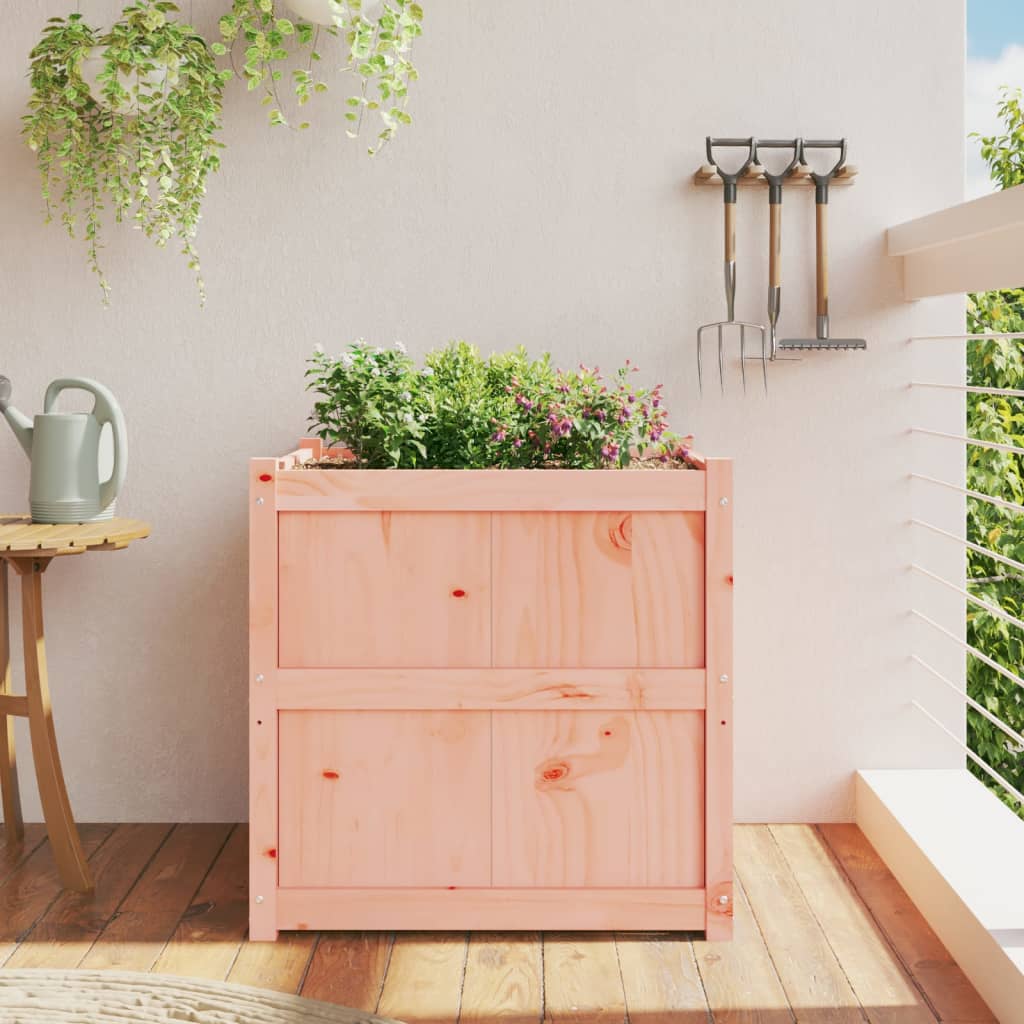VIDAXL -Planungsbox 70x70x70 cm Solid Douglashout